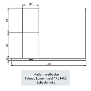"Falmec Lumen Insel 175 NRS" von Falmec (Bild 12).  /  /