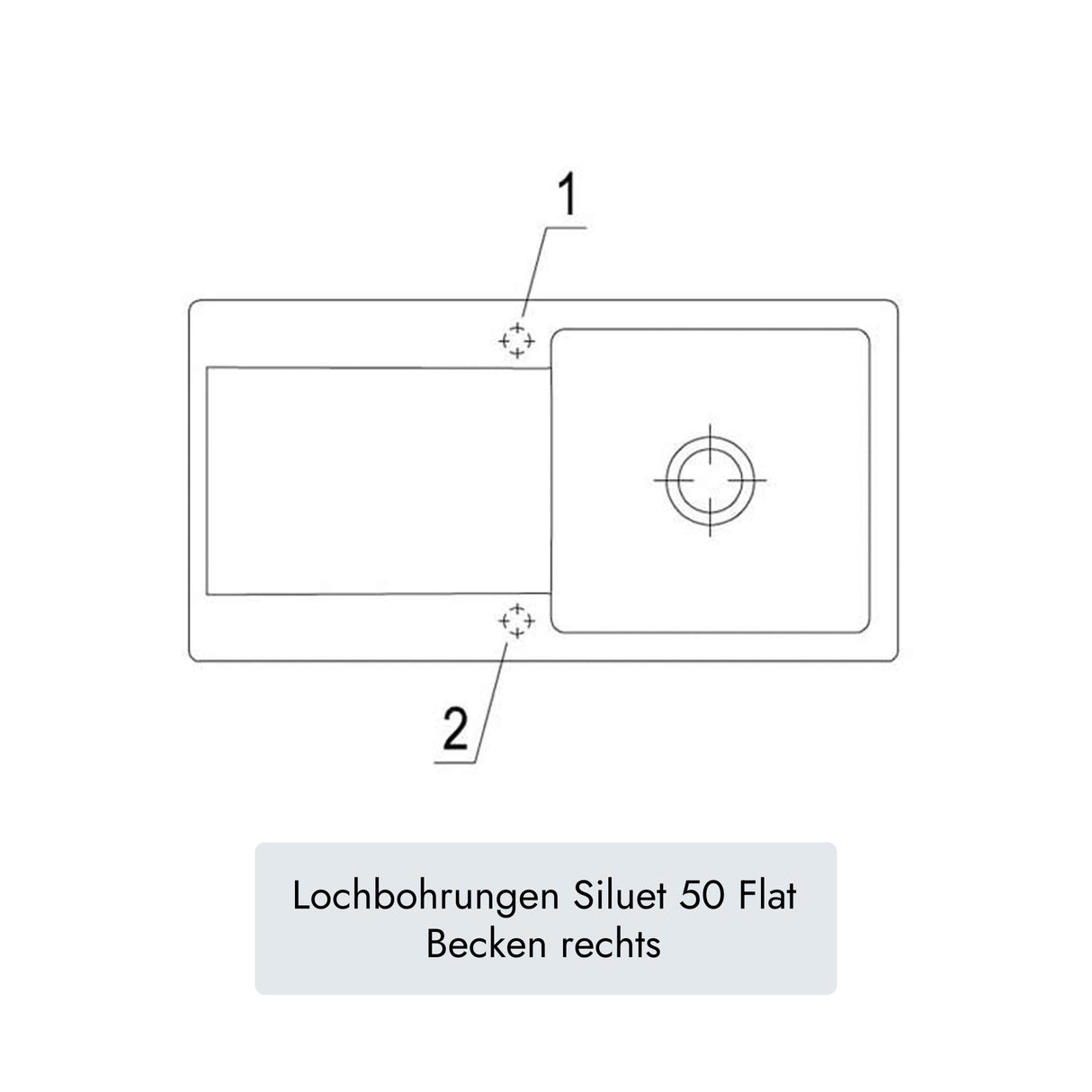 Villeroy & Boch Siluet 50 Flat