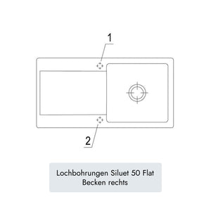 Villeroy & Boch Siluet 50 Flat
