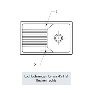 Villeroy & Boch Linara 45 Flat