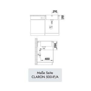Blanco CLARON 500-IF/A
