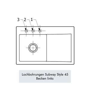 Villeroy & Boch Subway Style 45