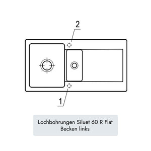 Villeroy & Boch Siluet 60 R Flat