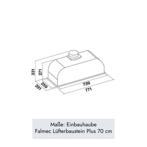 Falmec Lüfterbaustein Plus