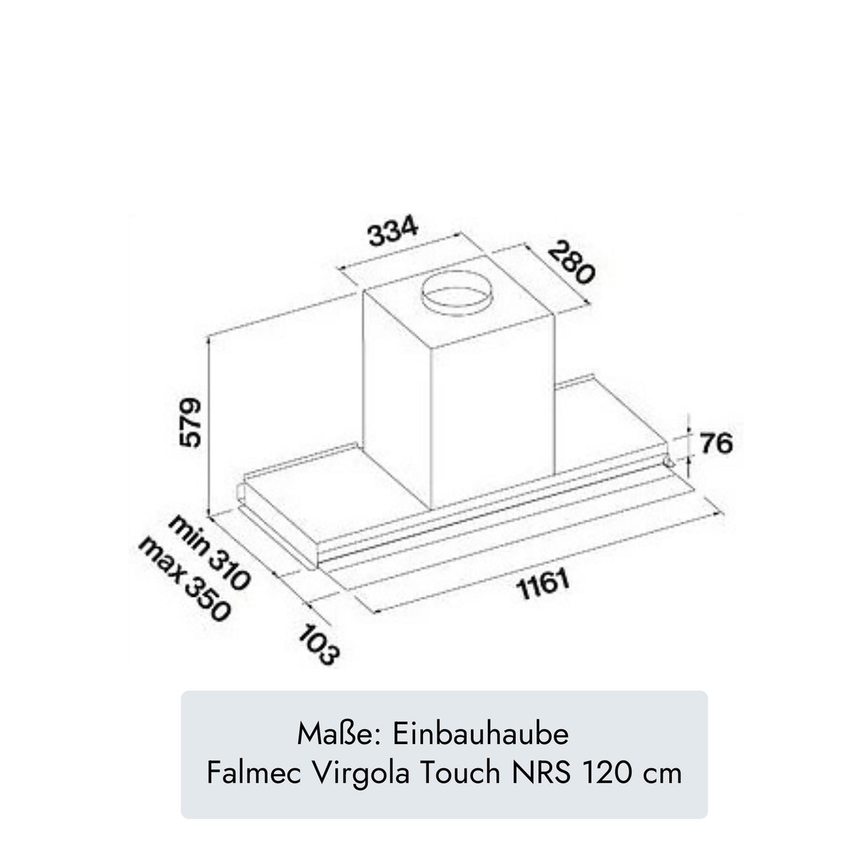 Falmec Virgola Touch NRS
