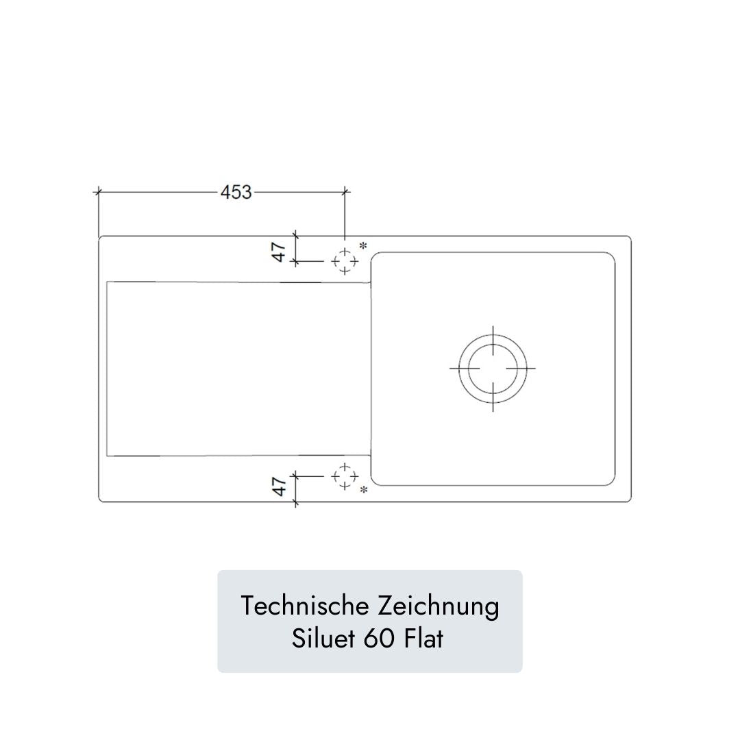 Villeroy & Boch Siluet 60 Flat