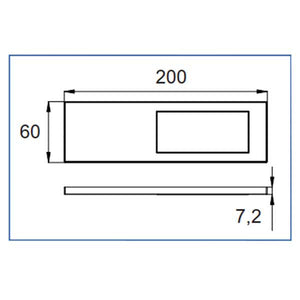 LED Unterbauleuchte Ella Sensorschalter Set