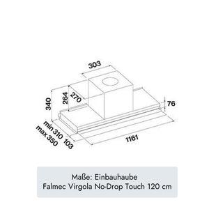 Falmec Virgola No-Drop Touch