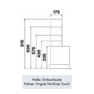 Falmec Virgola No-Drop Touch