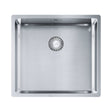Franke Box BXX 210/110-45 Edelstahlbecken mit gebürsteter Oberfläche und modernem Integralablauf