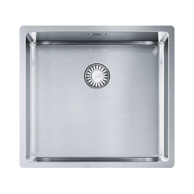 Franke Box BXX 210/110-45 Edelstahlbecken mit gebürsteter Oberfläche und modernem Integralablauf