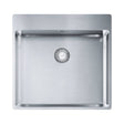 Detailansicht Franke Box BXX 210-50 A mit gebürsteter Edelstahloberfläche