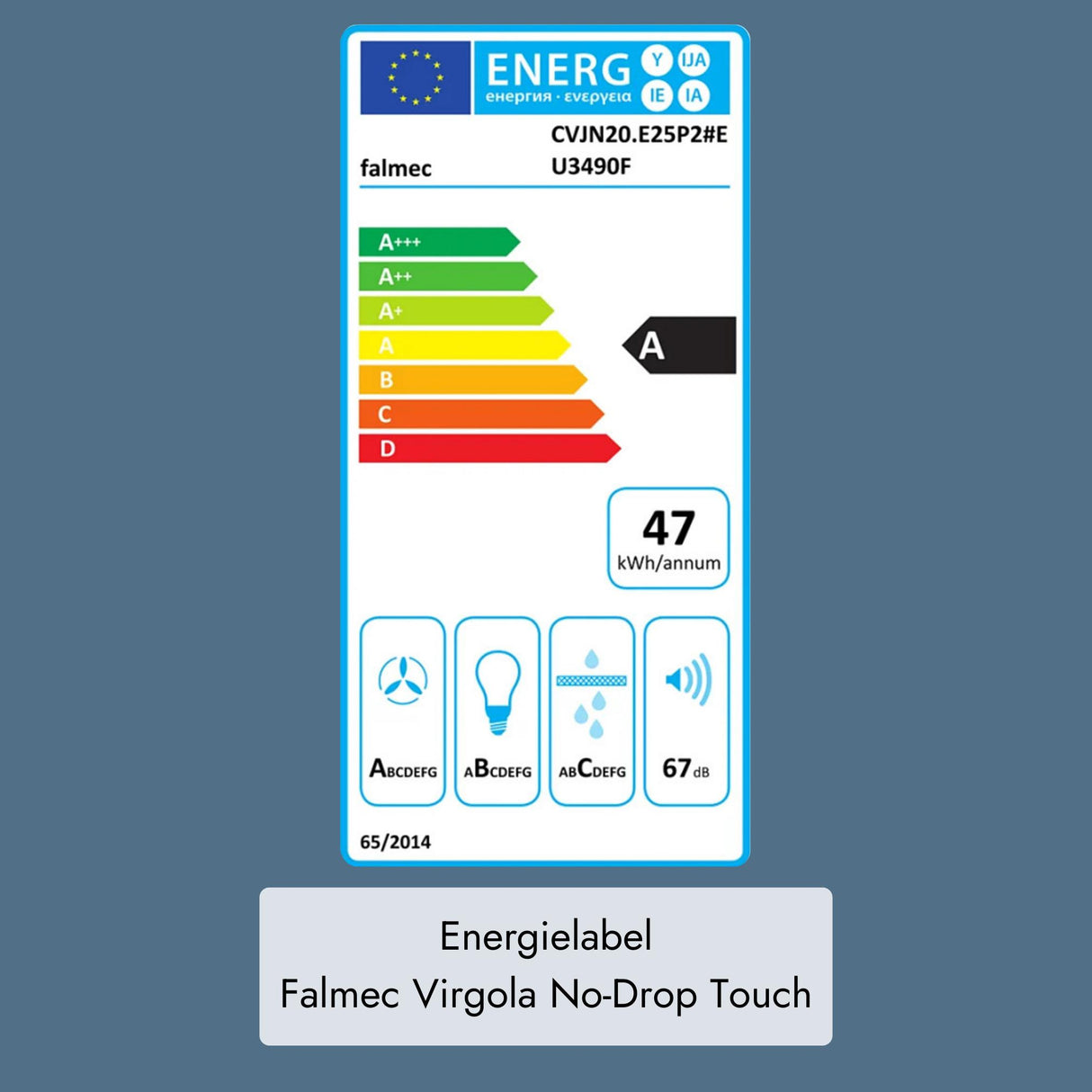 Falmec Virgola No-Drop Touch