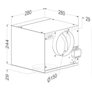 Novy CUBIC-Würfelmotor