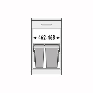 Hailo Cargo Soft Short 50 mit 20 + 14 Liter