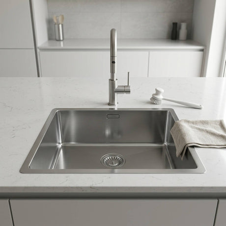 Franke Edelstahlspüle Box BXX 210/110-50 ohne Abtropffläche für moderne Küchen