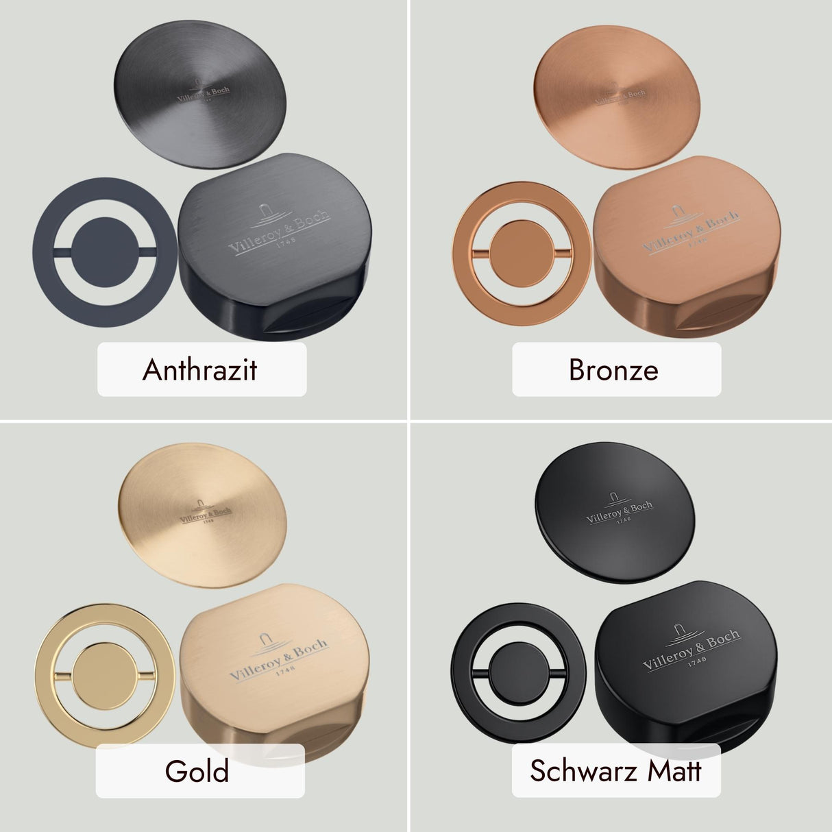 Villeroy & Boch Zubehör Set Abdeckungen