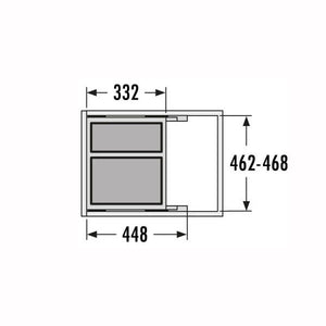 Hailo Cargo Soft Short 50 mit 20 + 14 Liter