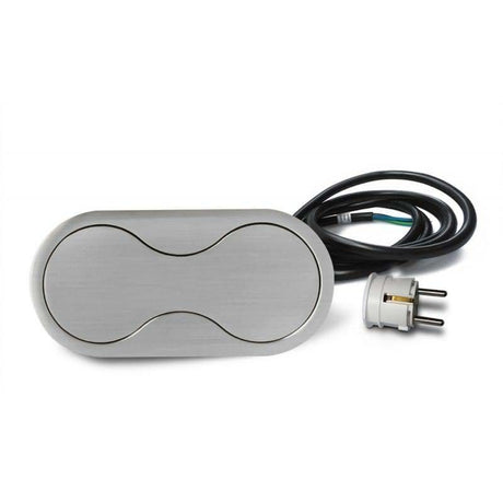 Thebo ST 09 Eight Küchensteckdose Edelstahl