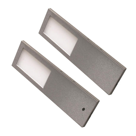 LED-Unterbauleuchte Torro sehr flach Edelstahl