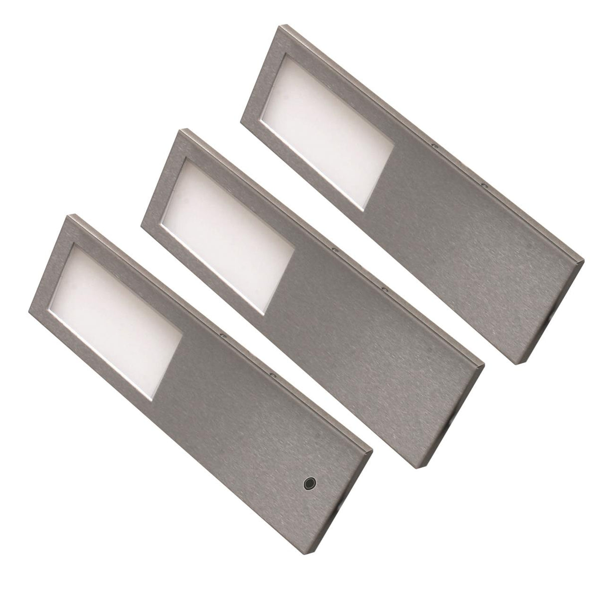 LED-Unterbauleuchte Torro sehr flach Edelstahl