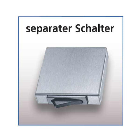 Quadratische Unterbauleuchte Ria 