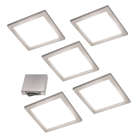 Quadratische Unterbauleuchte Ria 