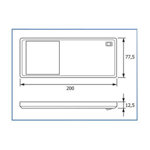 LED-Unterbauleuchte Pinto Masterschalter Set