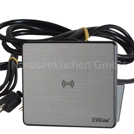 EVOline Square80 mit QI-Ladefunktion kabelloses Laden