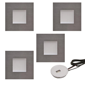 LED-Sockelleuchte Karo Emotion Touch-Dimmer