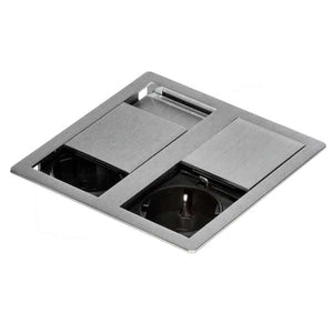 Einbausteckdose VersaHIT Dual aus Polycarbonat