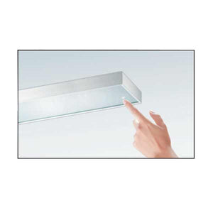 LED Glasbodenleuchte Teo mit Wippschalter