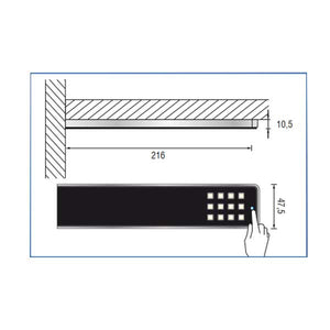 LED Unterbauleuchte Key Dot