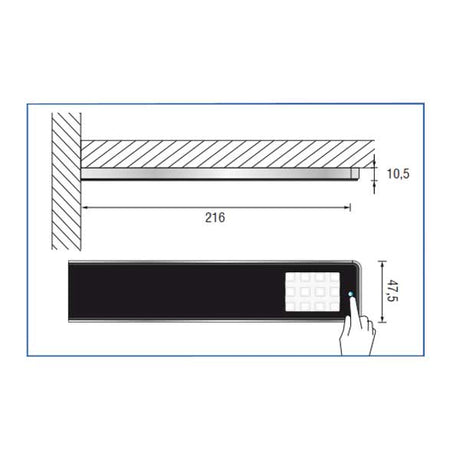 LED Key Panel Unterbauleuchte 
