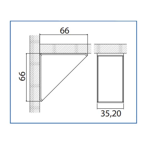 LED Unterbauleuchte Key-45