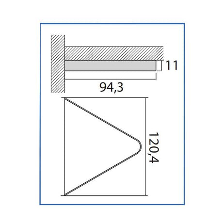 LED Unterbauleuchte Key-T Set mit Touchschalter