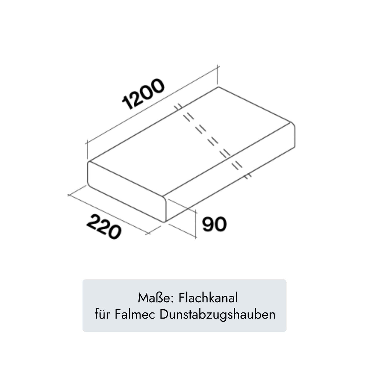 Falmec Flachkanal