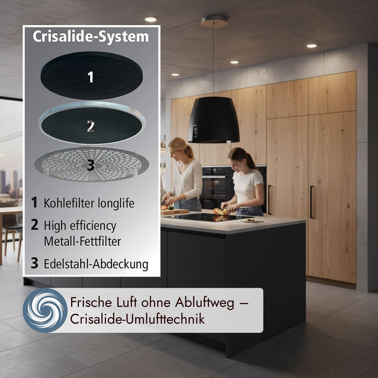 Airforce Ballerina Inselhaube