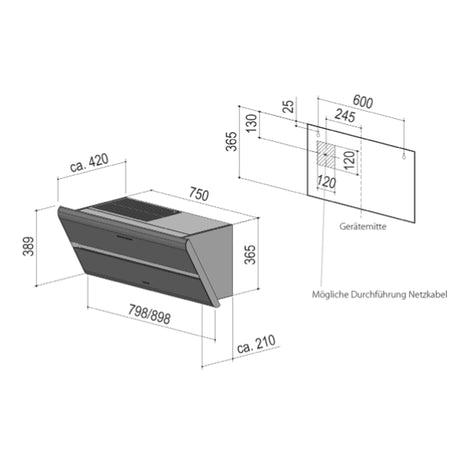 Berbel Smartline Skizze Rückseite