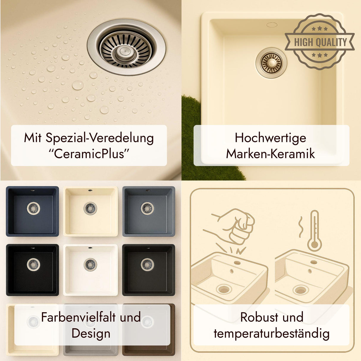 Villeroy & Boch Spülstein Einzelbecken