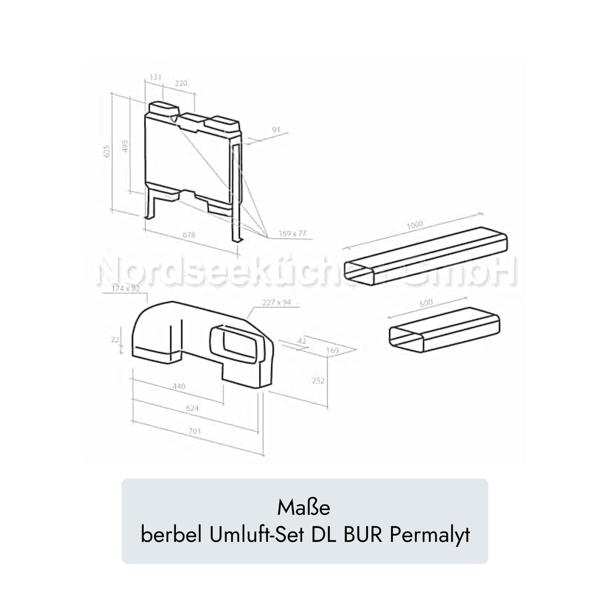 Berbel Umluft-Set DL BUR Permalyt