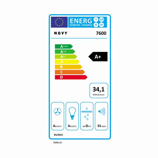 Novy Flatline Insel-/ Wandhaube
