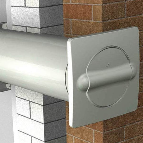 Aircircle Aeroboy Mauerkasten 125 mm weiß