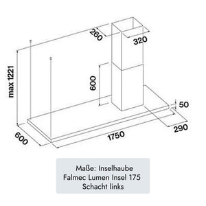 "Falmec Lumen Insel 175" von Falmec (Bild 9).  /  /