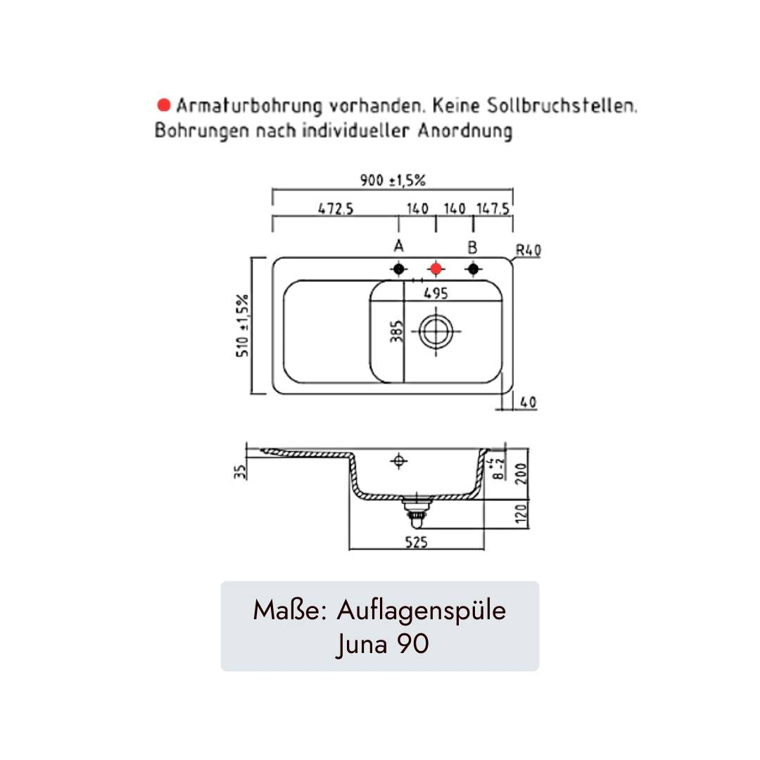 Systemceram Stema Juna 90