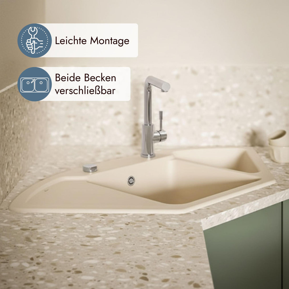 Villeroy & Boch Subway Style Eckspüle
