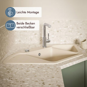 Villeroy & Boch Subway Style Eckspüle