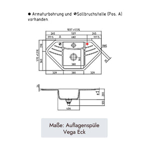 Systemceram Vega Eck
