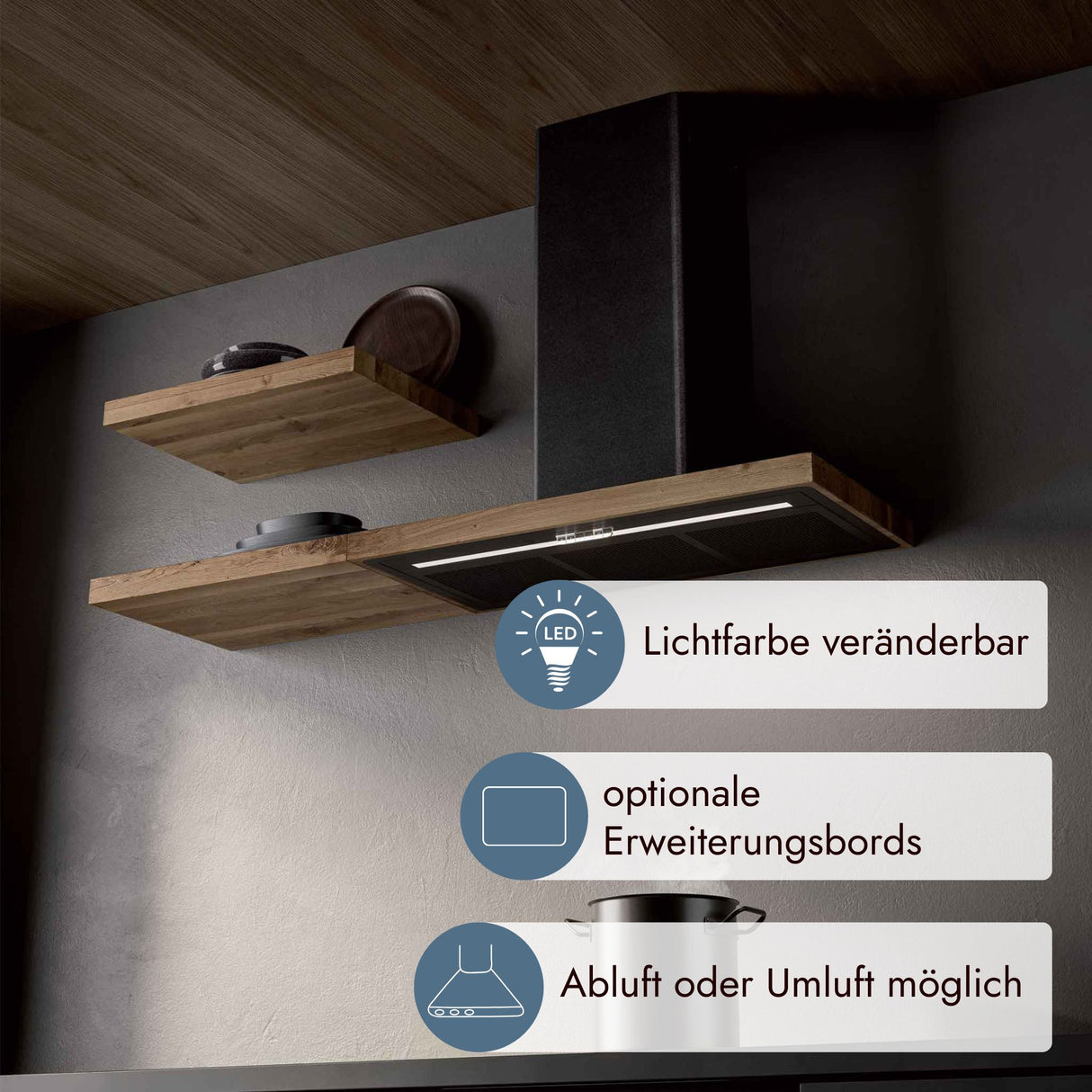 "Elica Bio Wand - und Inselhaube" von Elica (Bild 8).  /  /