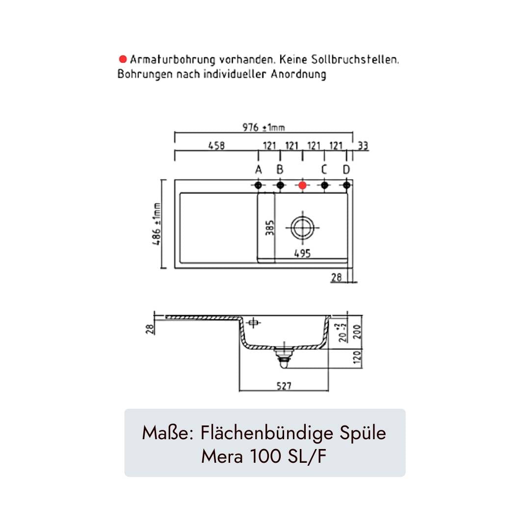 Systemceram Mera 100 SL F